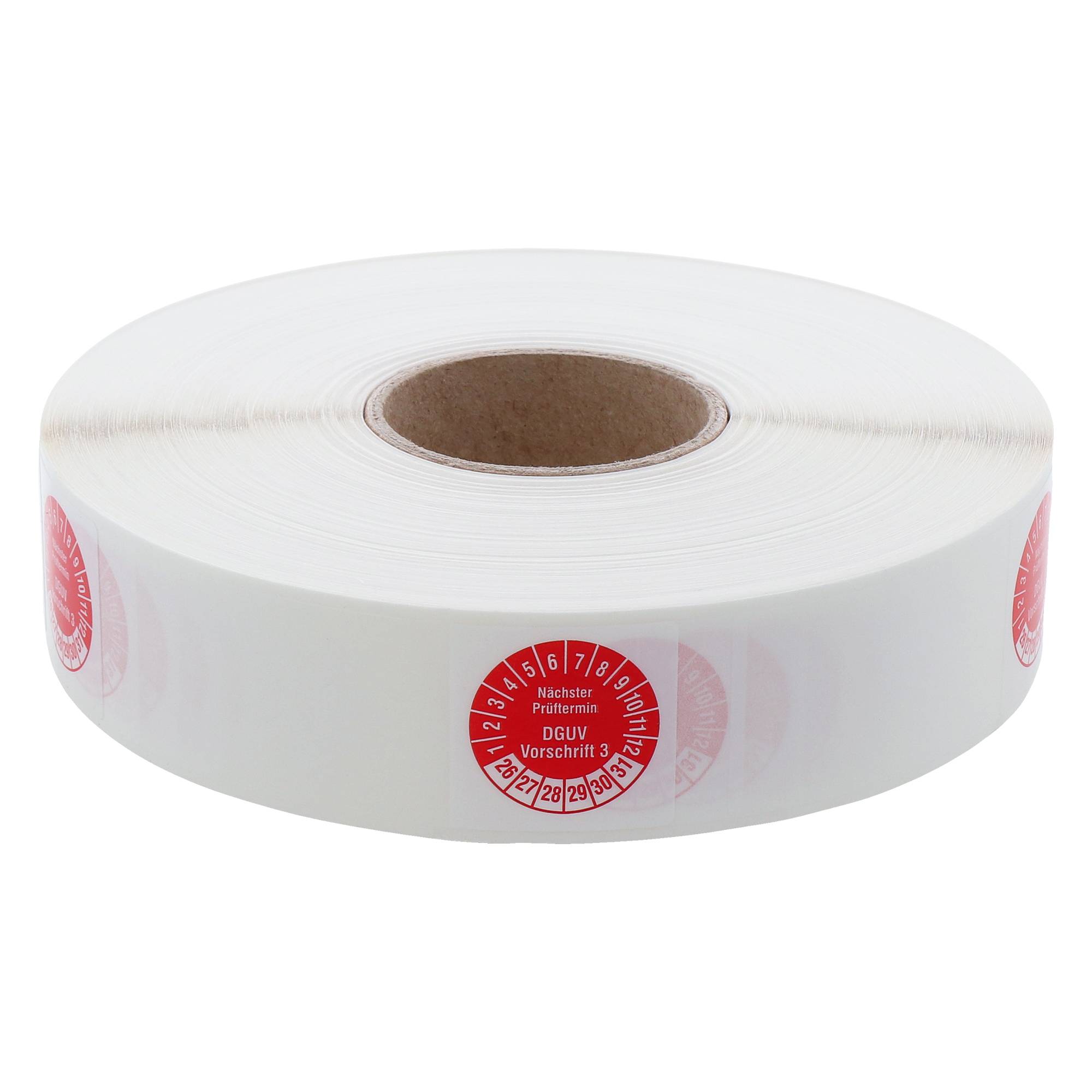 Labelident 1.000 Kabelprüfplaketten Nächster Prüftermin DGUV V3, 25 x 70 mm-4