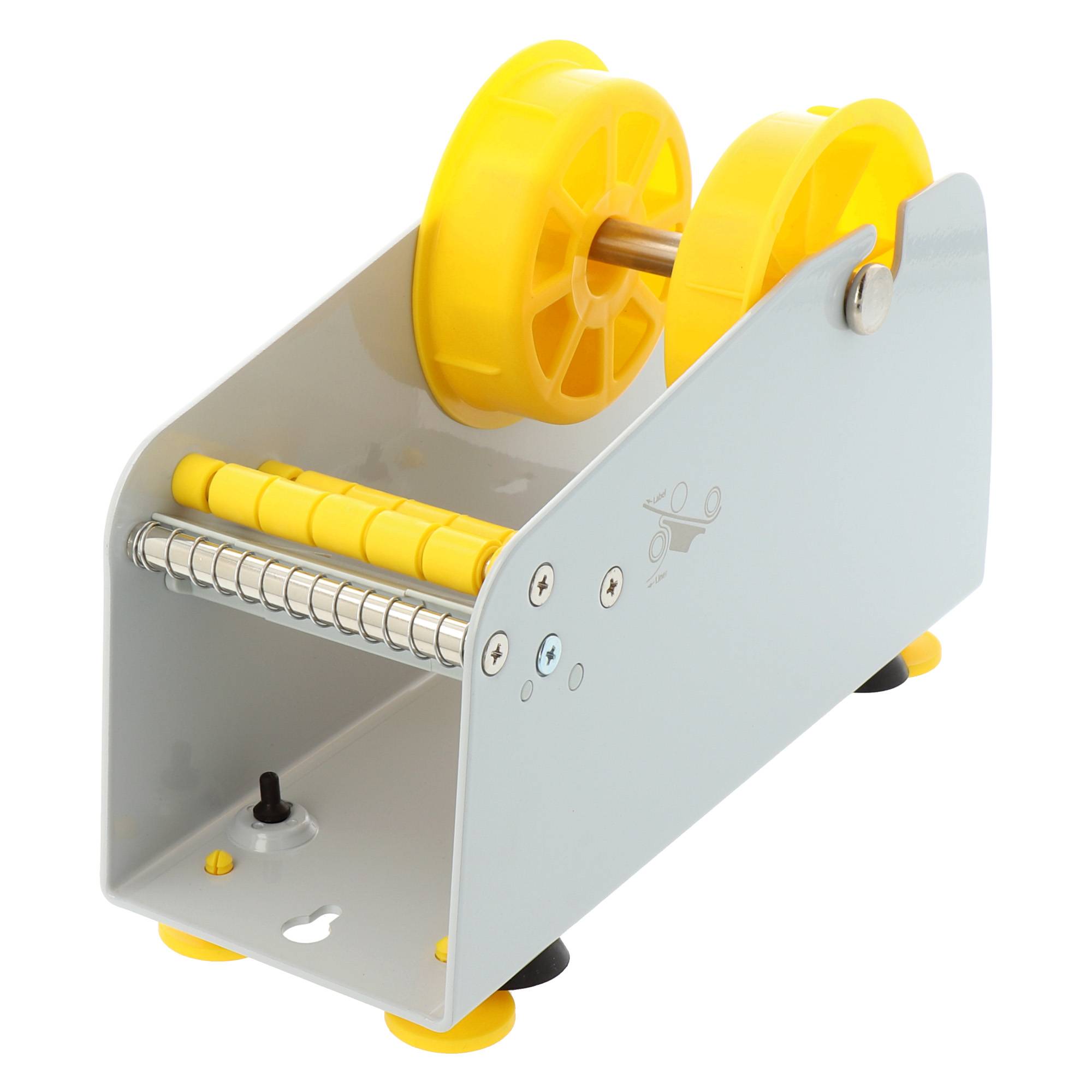 Labelident Tisch/Wand Etikettenspender, Rollenbreite bis 75 mm, manuell-0