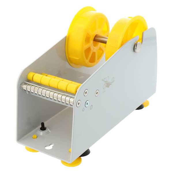 Labelident Tisch/Wand Etikettenspender, Rollenbreite bis 75 mm, manuell