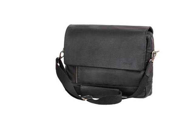 JÜSCHA - Umhängetasche Oro Leder schwarz 47035