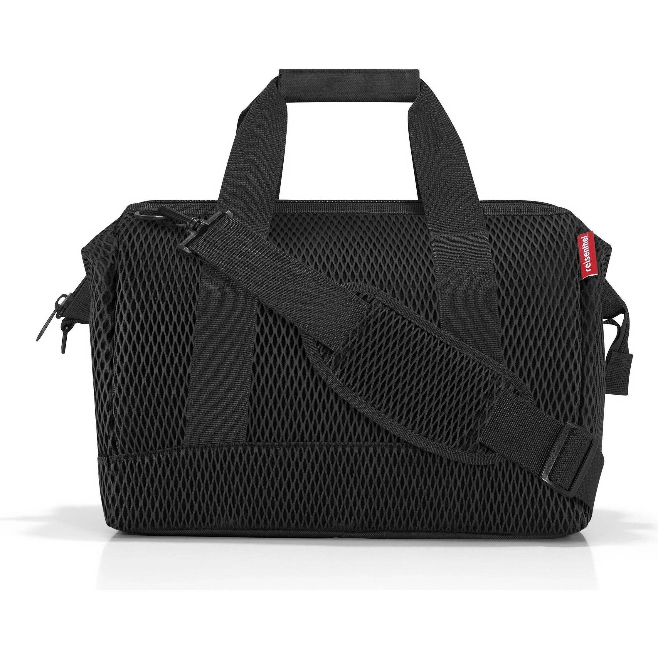 REISENTHEL - Reisetasche allrounder M Kunstfaser mesh black MS7082-0