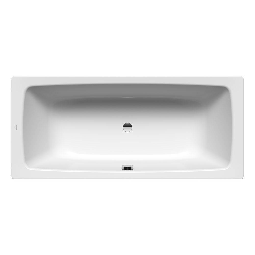 Kaldewei Badewanne Cayono Duo rechteckig 410x750x1700mm 129,5l Alpinweiß m. InvisibleGrip, ÜL, o. GL, PEFF