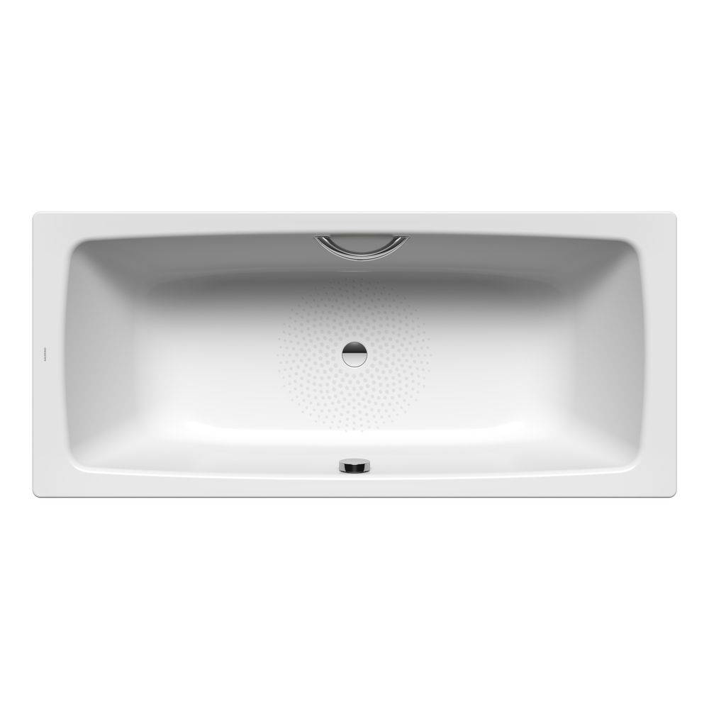 Kaldewei Badewanne Cayono Duo rechteckig 410x750x1700mm 129,5l Alpinweiß m. Antislip, GL1S, ÜL, PEFF