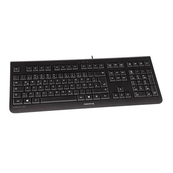 Cherry KC 1000 - Tastatur - Schwarz - TL: Nordisch, QWERTY-1