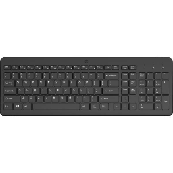 HPE HP 225 - Tastatur - 2,5-Zonen-Layout - kabellos - TL: EU, QWERTY-2