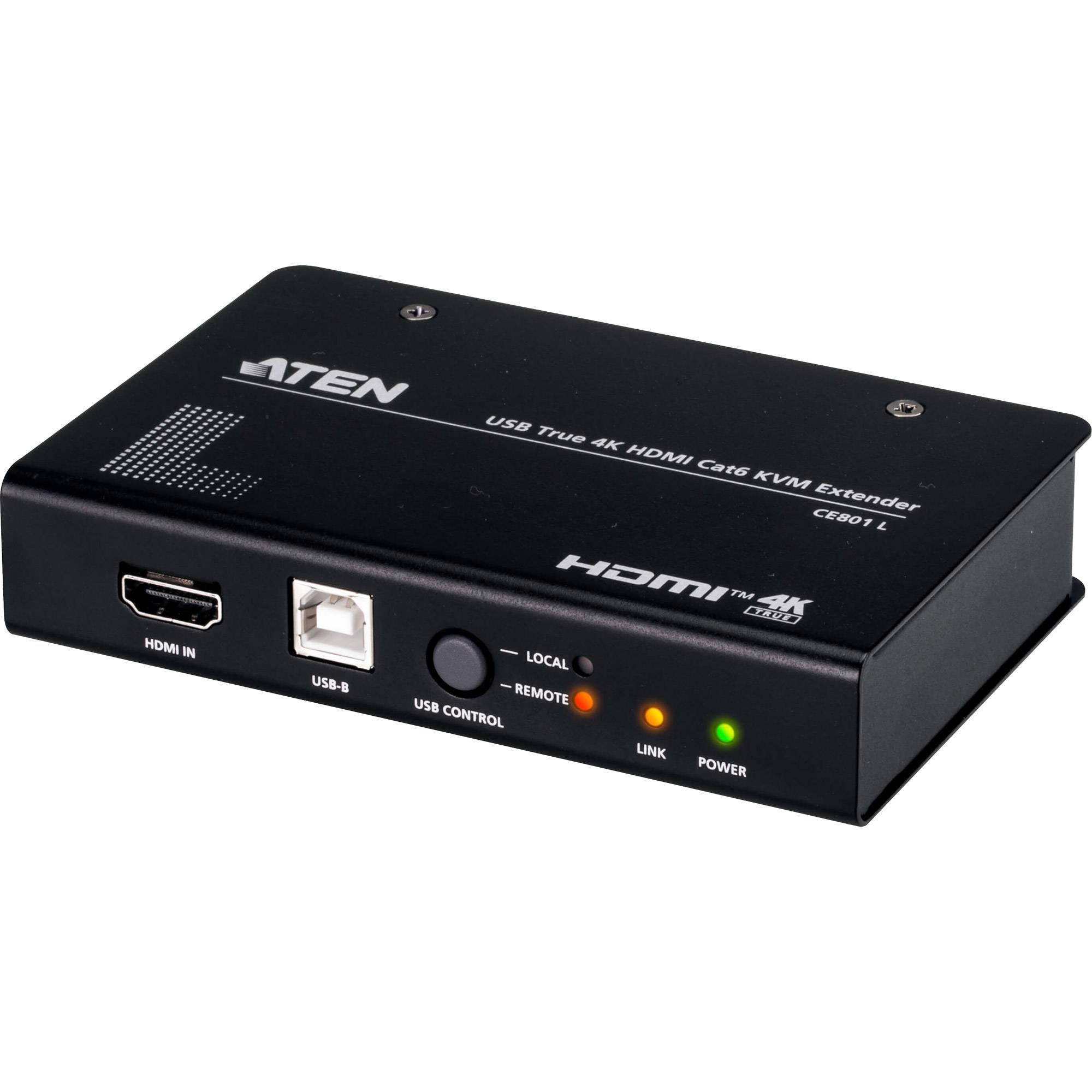 ATEN CE801 KVM Cat.6 Konsolen-Extender, USB HDMI (True 4K bei 70m)-1