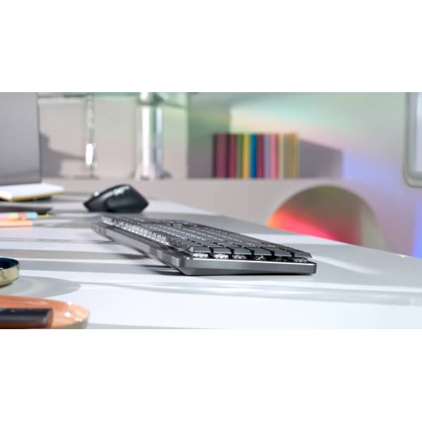 Logitech Master Series MX Mechanical - Tastatur - hinterleuchtet - kabellos - Bluetooth LE - QWERTY-3