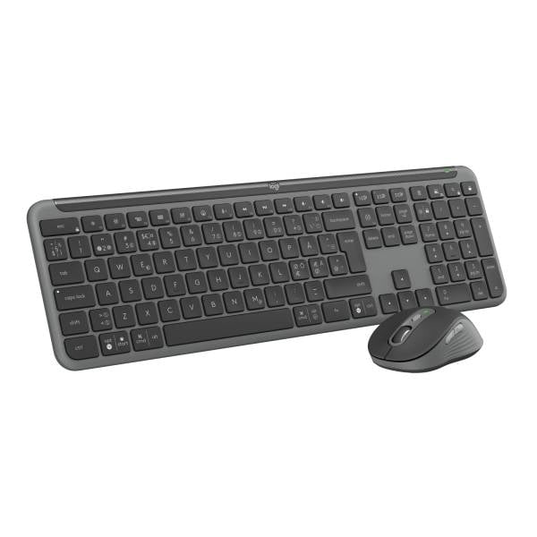 Logitech Signature Slim Combo MK950 for Business Tastatur-und-Maus-Set kabellos Bluetooth 5.1 LE QWERTY Nordisch-3