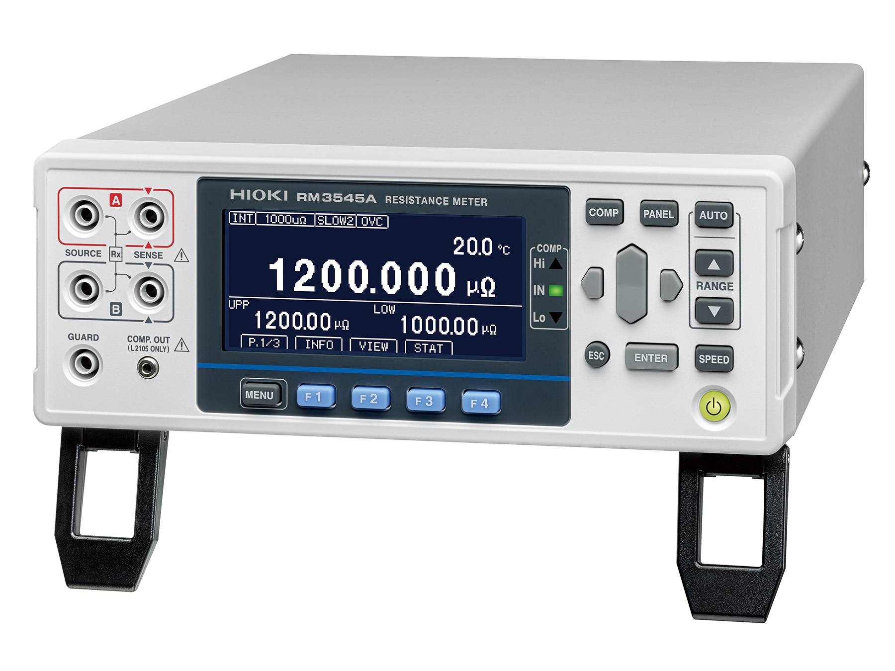 HIOKI RM3545A-2 - Präzisionsmessgerät für DC-Widerstände, 13 Messbereiche, integrierte Multiplexer-Option-2