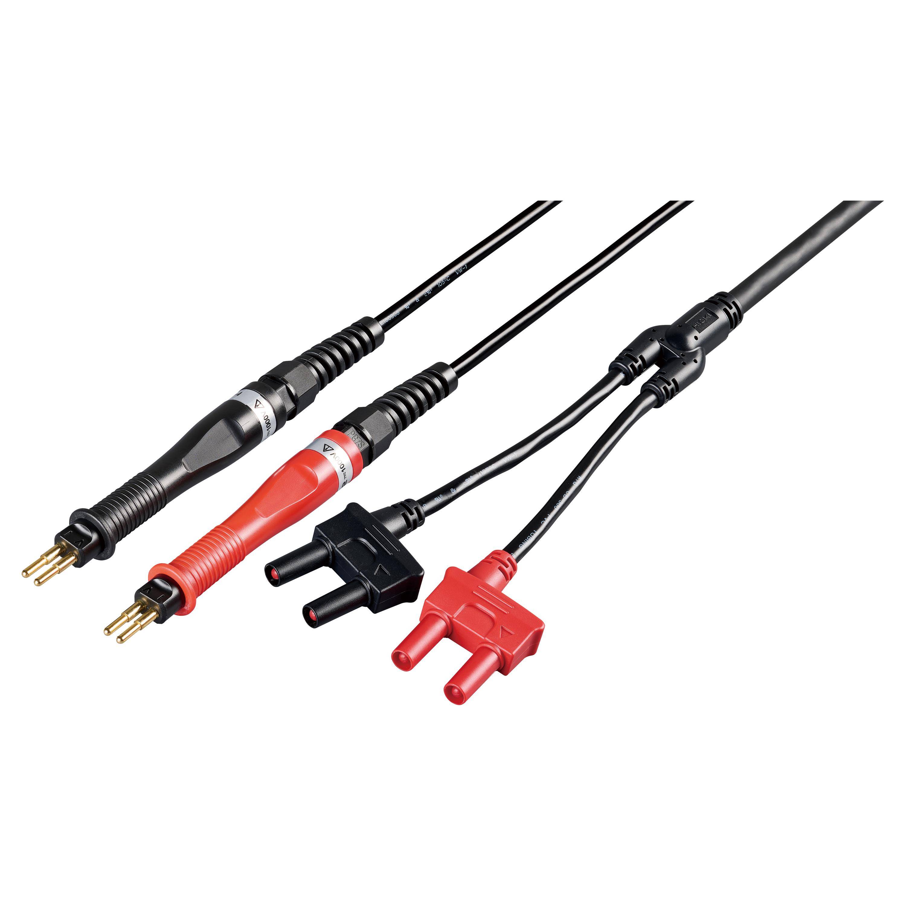 HIOKI L2141 - Abgerundete Pogo-Pin-Messleitungen für 4-Leiter-Widerstandsmessungen-0