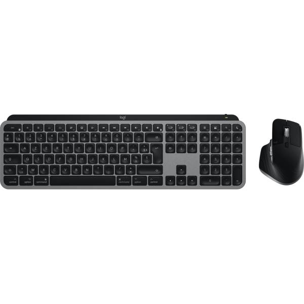 Logitech Master Series MX Keys S Combo for Mac - Bluetooth LE - Space-grau - TL: Französisch, AZERTY-3