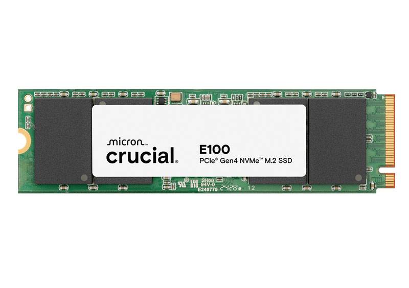 Crucial E100 2TB PCIe Gen4 NVMe M.2 SSD (CT2000E100SSD8)-0