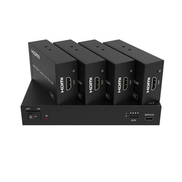 FeinTech SX430 HDMI 2.0 Splitter 1 In 4 Out over CAT Extender 60m