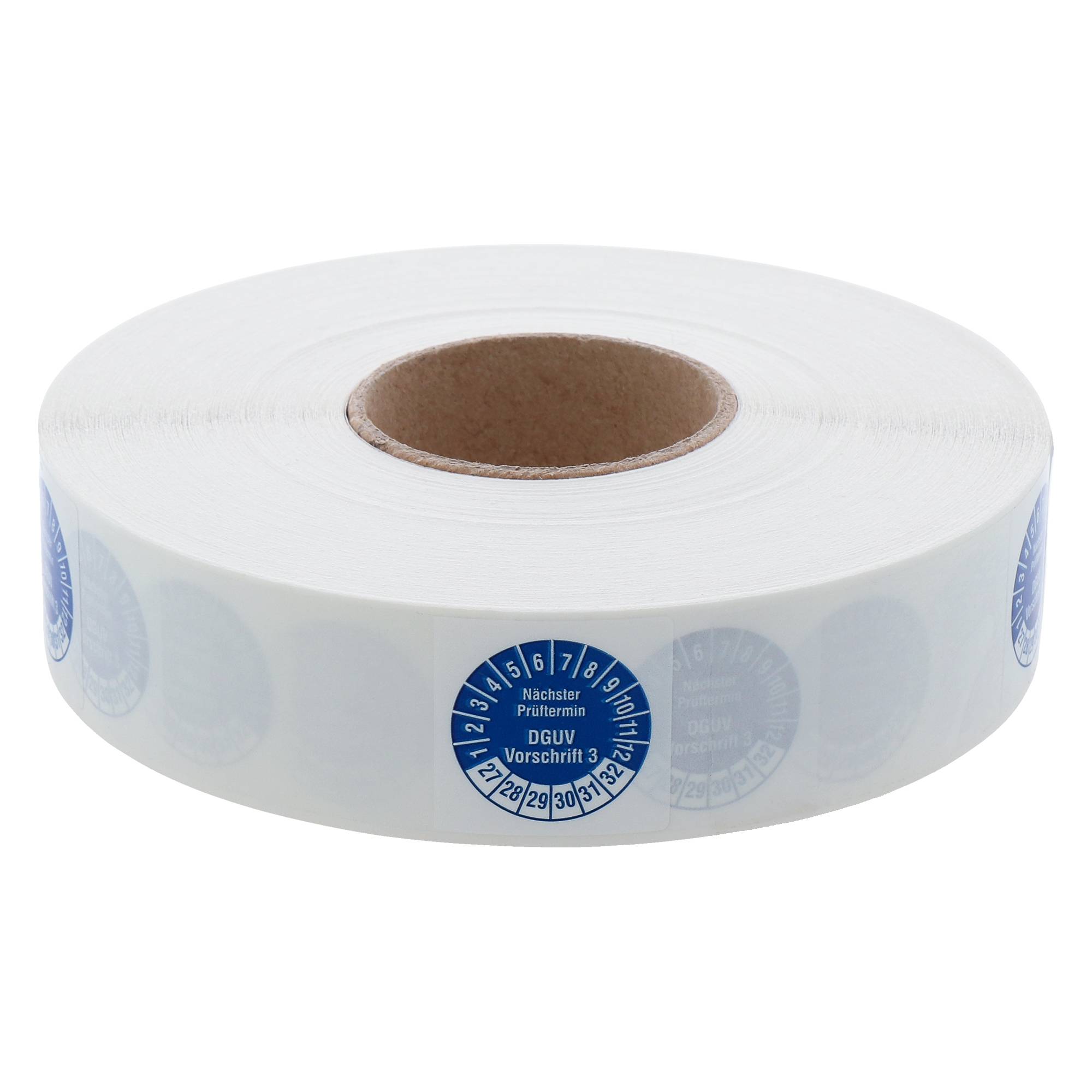 Labelident 1.000 Kabelprüfplaketten Nächster Prüftermin DGUV V3, 25 x 70 mm-2
