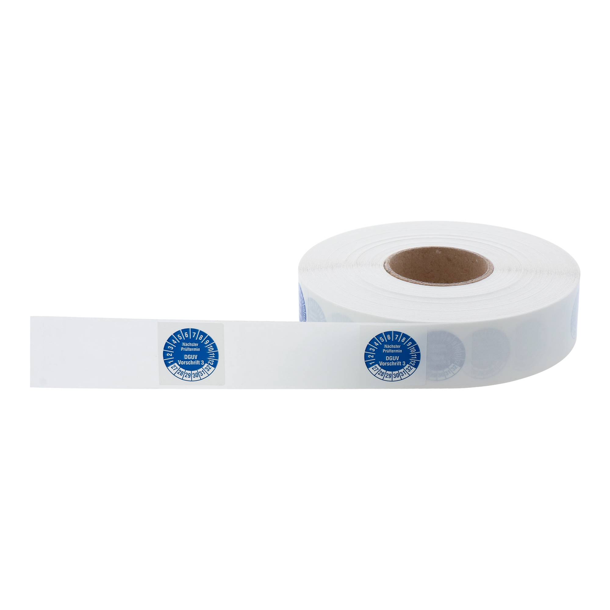 Labelident 1.000 Kabelprüfplaketten Nächster Prüftermin DGUV V3, 25 x 70 mm-3