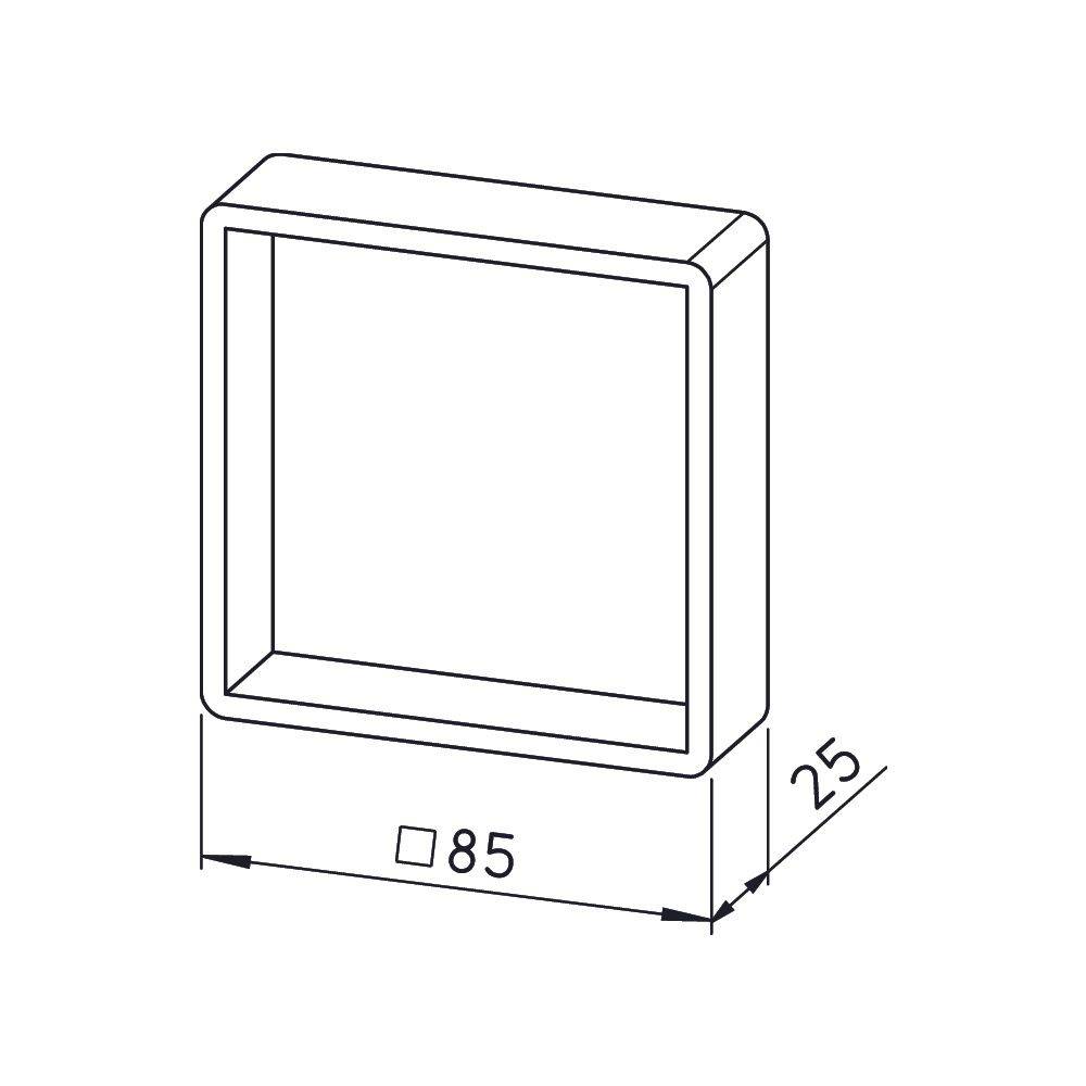 Helios Ventilatoren Aufputzgehäuse KWL-APG Touch-1