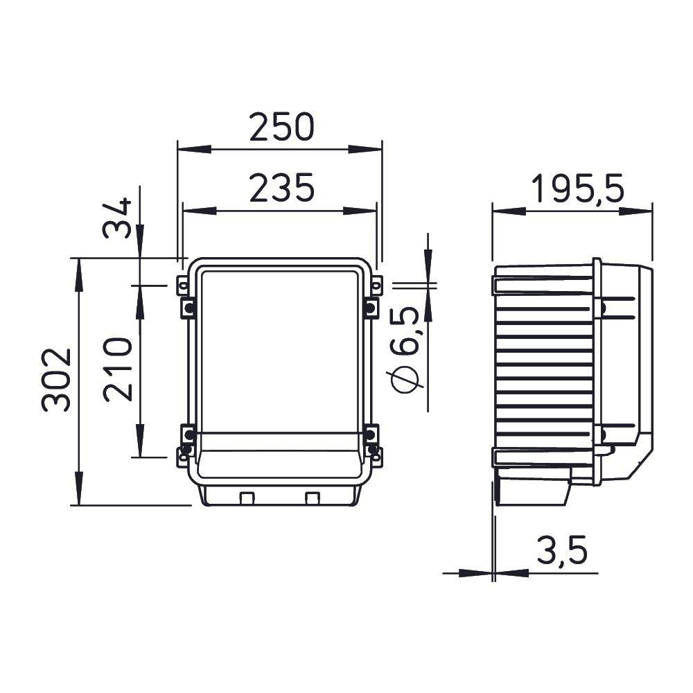 Helios FU-B 8,5 Frequenzumrichter - Basic 400V 3PH 50/60HZ 8,5A - 05456-1
