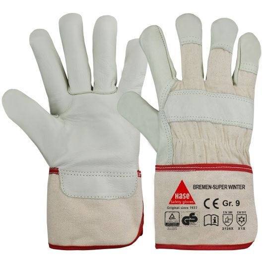 Hase Winterhandschuhe Bremen-Super Winter, Größe 10, 12 Paar-0