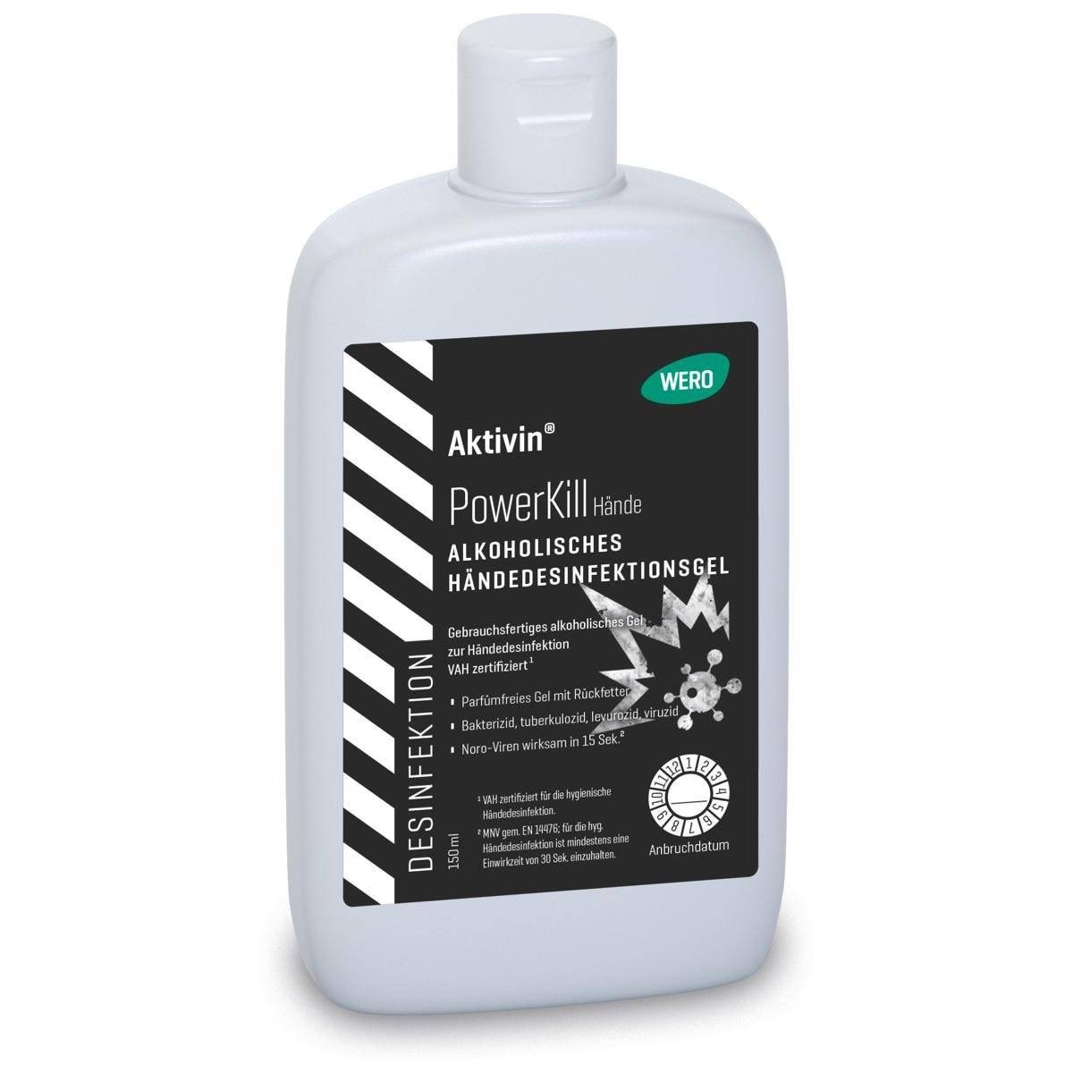 Wero Aktivin® PowerKill Händedesinfektion, 150 ml Kittelflasche-0