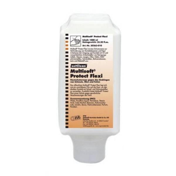 Hautschutzcreme Multisoft Protect Flexi, 1000 ml
