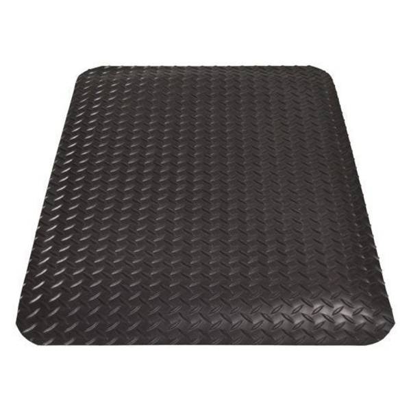 Miltex Arbeitsplatzmatte Yoga Deck Ultra, 900x1500 mm, geschlossen, schwarz, PVC