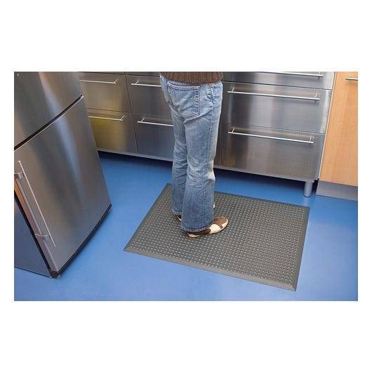 Miltex Arbeitsplatzmatte Yoga Ergo Basic, grau, 650x950mm, genoppt, Polyurethan-3