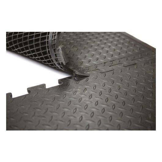 Miltex Arbeitsplatzmatte Yoga Lock Basic, Mittelstück, 780x710mm, geriffelt, NR-Kautschuk-1