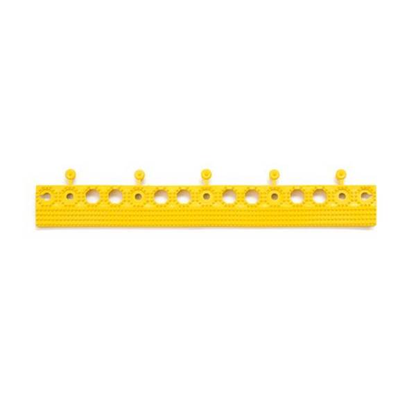Miltex Randleiste männlich zu Yoga Grip Ultra, 500x60 mm, gelb