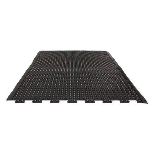 Miltex Arbeitsplatzmatte Yoga Dome Basic, Endstück, 900x1200mm, genoppt, NR-Kautschuk