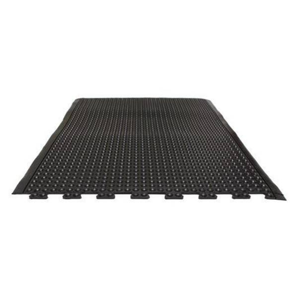 Miltex Arbeitsplatzmatte Yoga Dome Basic, Endstück, 900x1200mm, genoppt, NR-Kautschuk