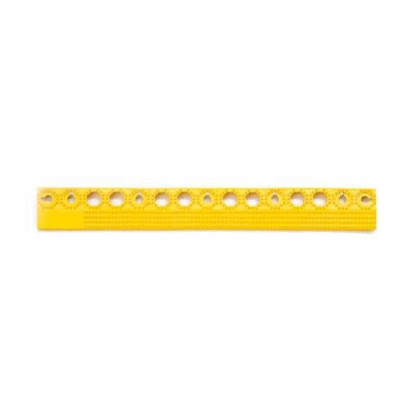 Miltex Randleiste weiblich zu Yoga Grip Ultra, 500x60 mm, gelb