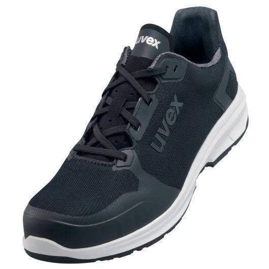 Sicherheitsschuhe uvex 1 sport S1P SRC, ESD geeignet, schwarz, Weite 12, Größe 45-0