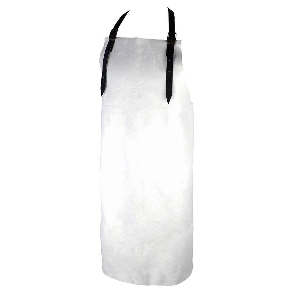 Narbenlederschürze mit Lederkreuzberiemung, Größe 80 x 100 cm-0