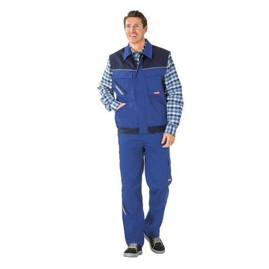 Planam Highline Weste, 2360, blau, Größe 4XL-4
