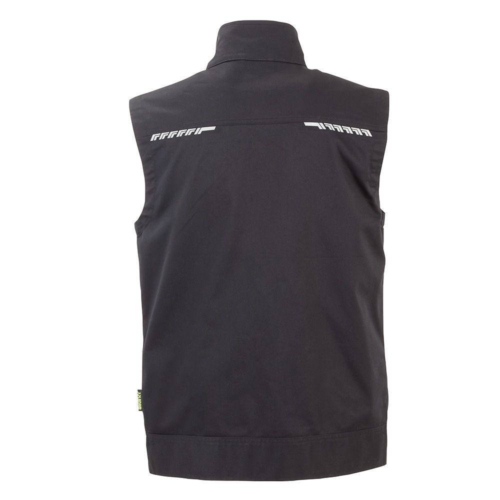 PLANAM Stretchline Weste, Herren, 6630, schwarz, Größe 3XL-3