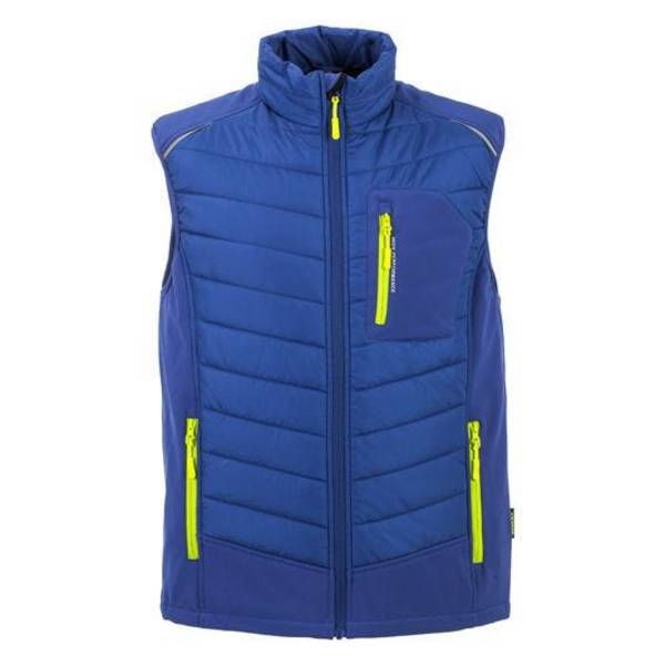 PLANAM Stretchline Winterweste Herren, 6693, blau, Größe XL