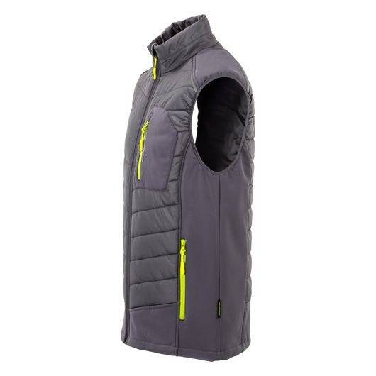 PLANAM Stretchline Winterweste Herren, 6691, grau, Größe 2XL-2