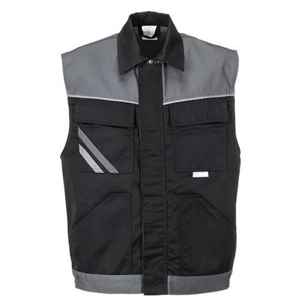 Planam Highline Weste, 2713, schwarz/grau, Größe XXL