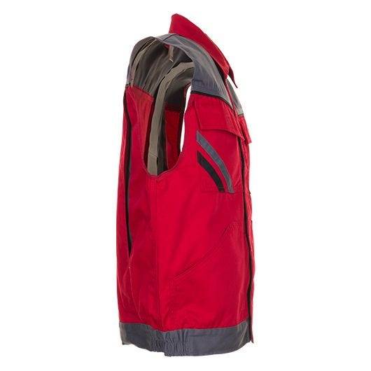 Planam Highline Weste, 2366, rot, Größe XXXL-3