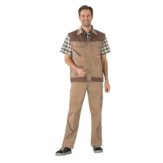 Planam Highline Weste, 2364, braun, Größe L-4