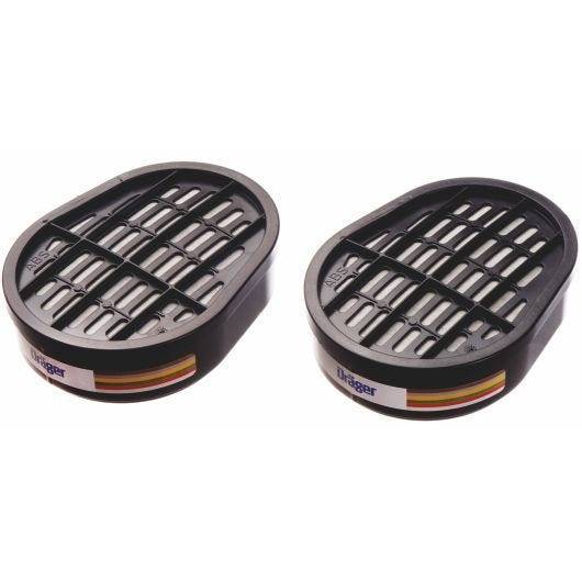 Dräger Gasfilter A1B1E1K1, mit Bajonett-Anschluss, 20 Stück-1