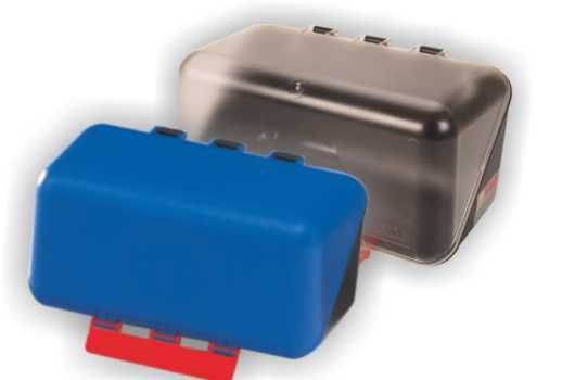 SecuBox Mini, ohne Gebotszeichen, blau/schwarz,-3