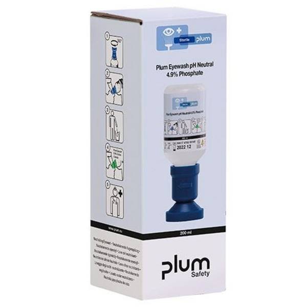 Augenspülflasche 200 ml, pH Neutral mit steriler Phosphatpufferlösung (4.9 %) im Einzelkarton