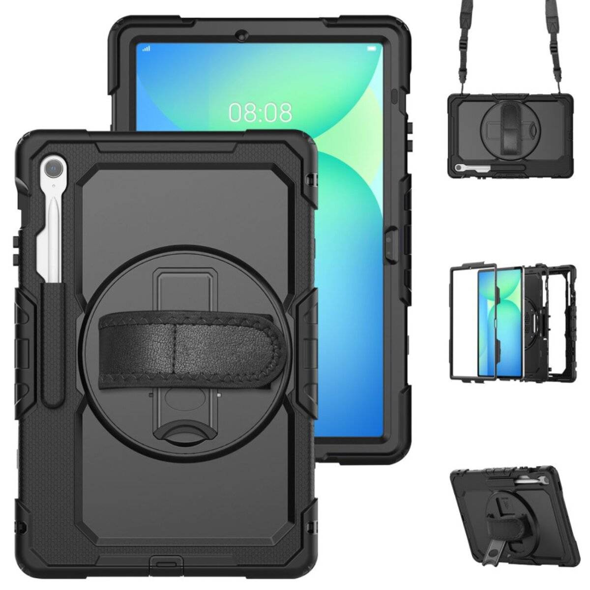 Tech-Protect Solid Case für Samsung Galaxy Tab S10 FE+ – Schwarz-2