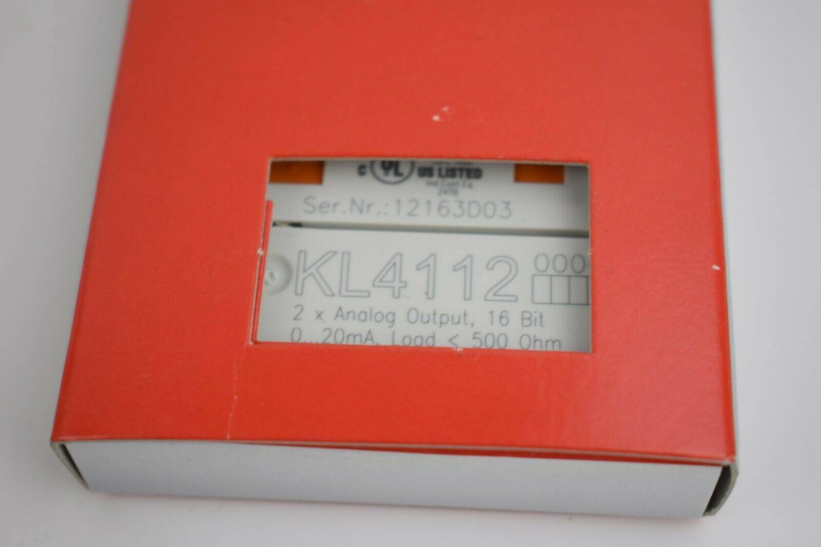 Beckhoff KL4112, Busklemme, 2-Kanal-Analog-Ausgang, Strom, 0…20 mA, 16 Bit, single-ended-1