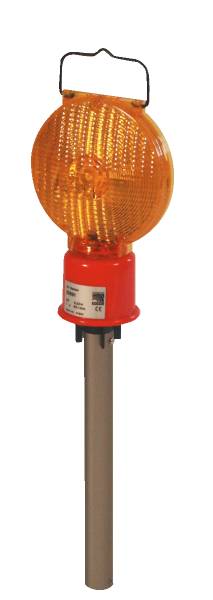 Leitkegel-LED-Blitz-Stab, Akkubetrieb-4