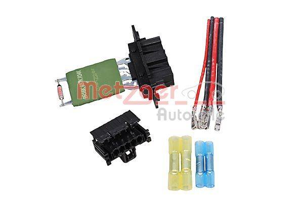 Metzger 0917697 Widerstand, Innenraumgebläse-1