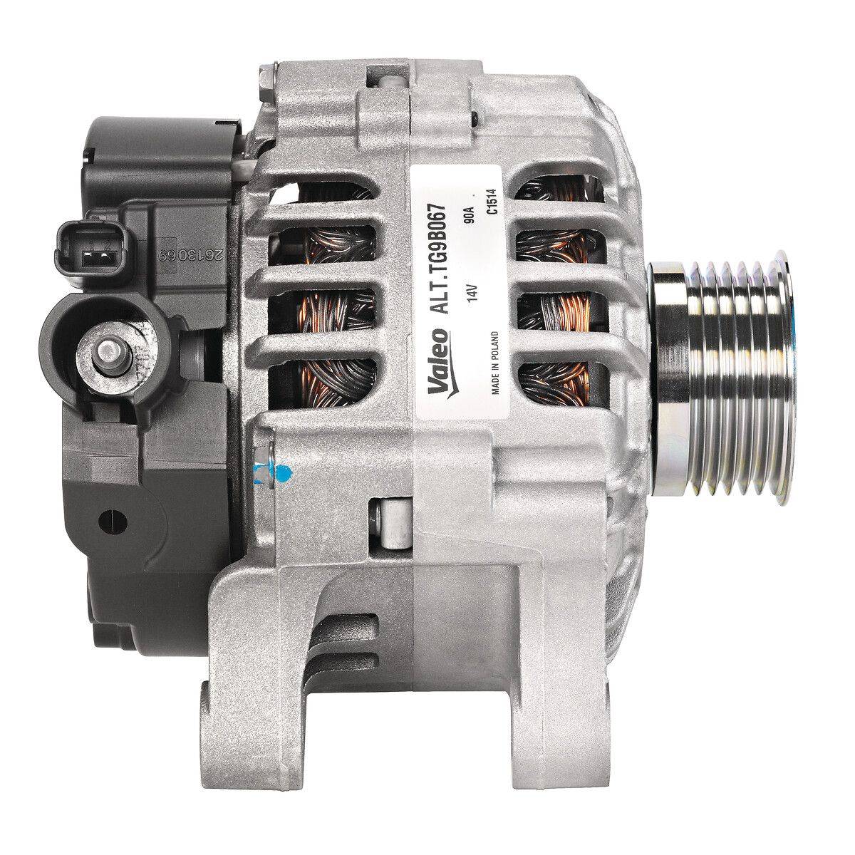 Lichtmaschine Generator 14 V 90 A Ø 58 mm VALEO für u.a. CITROËN C3-0
