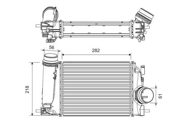 Valeo 818293 Ladeluftkühler-0