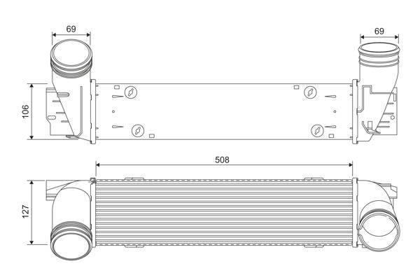 Valeo 818392 Ladeluftkühler-0
